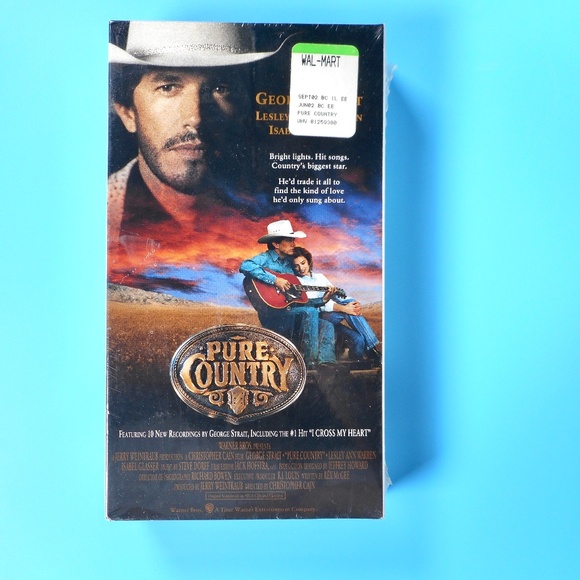 Pure Country NEW SEALED VHS Tape 1993 George Strait Lesley Ann Warren - Picture 2 of 7